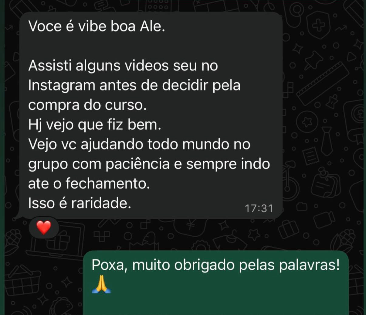 Feedback de membro